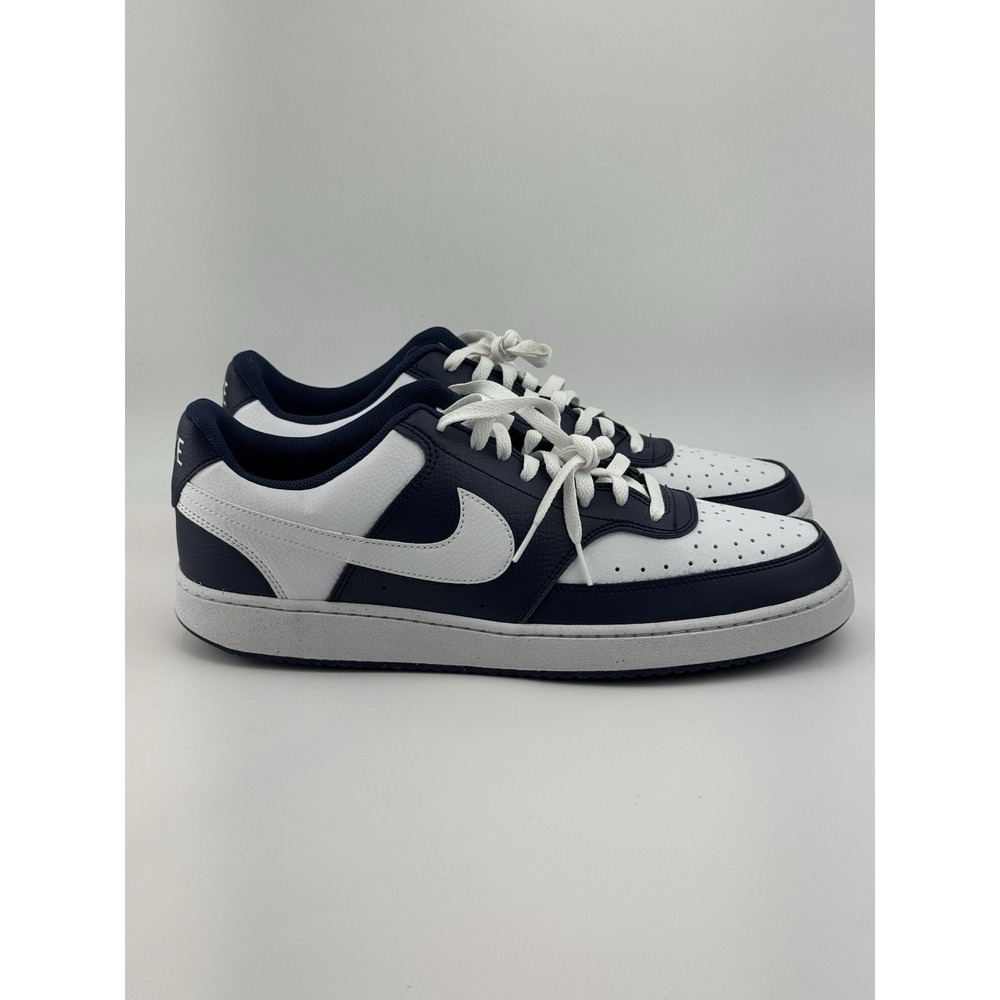 Nike Court Vision Low Shoes Mens Midnight Navy HM9862 400 Size 13